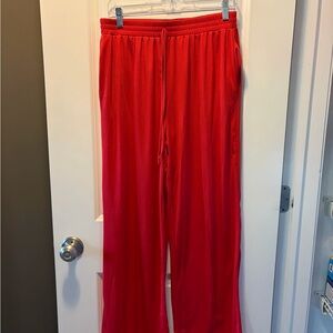 XL Vibrant Red Lounge Pants